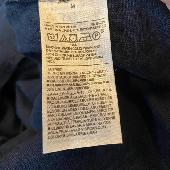 OLD NAVY Linen Blend Dress - Picture 2 of 2